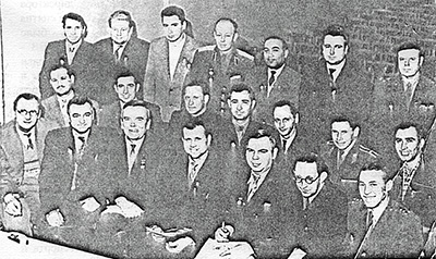 Участники учредительной конференции Федерации радиоспорта СССР в 1959 году, г. Москва