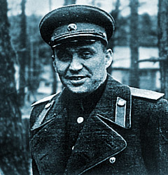 Н. Д. Псурцев на Западном фронте под Москвой. Октябрь 1941 г.