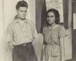Сусанна Мадоян – студентка-дипломница, 1948 г.