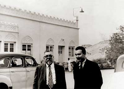 Фото 2. Н. Винер и С.Н. Мергелян (фото из архива С.Н. Мергеляна)