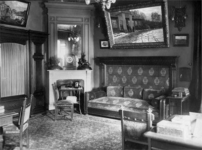Кабинет Андрея Николаевича в квартире на Солянке, где семьи Ляпуновых и Наметкиных поселились в 1911 году