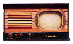 Первая модель телевизора Motorola – Golden View (1947 г.)