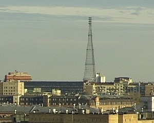 Шуховская башня в 2002 г. (фото из архива сайта www.ivan.ru)