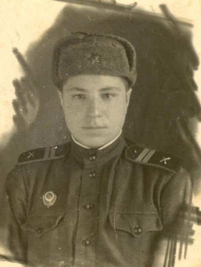 Младший сержант Рогачев. 1944 год.