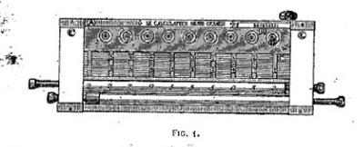 Fig 1. Le calcaluteur Henri Genaille - Вычислительная машина Анри Женая. Материалы Виртуального Компьютерного Музея